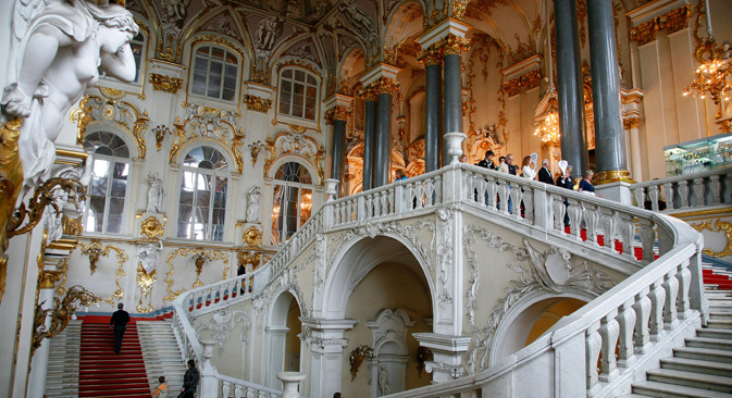 Jordan's Staircase Hermitage Museum St. Petersburg